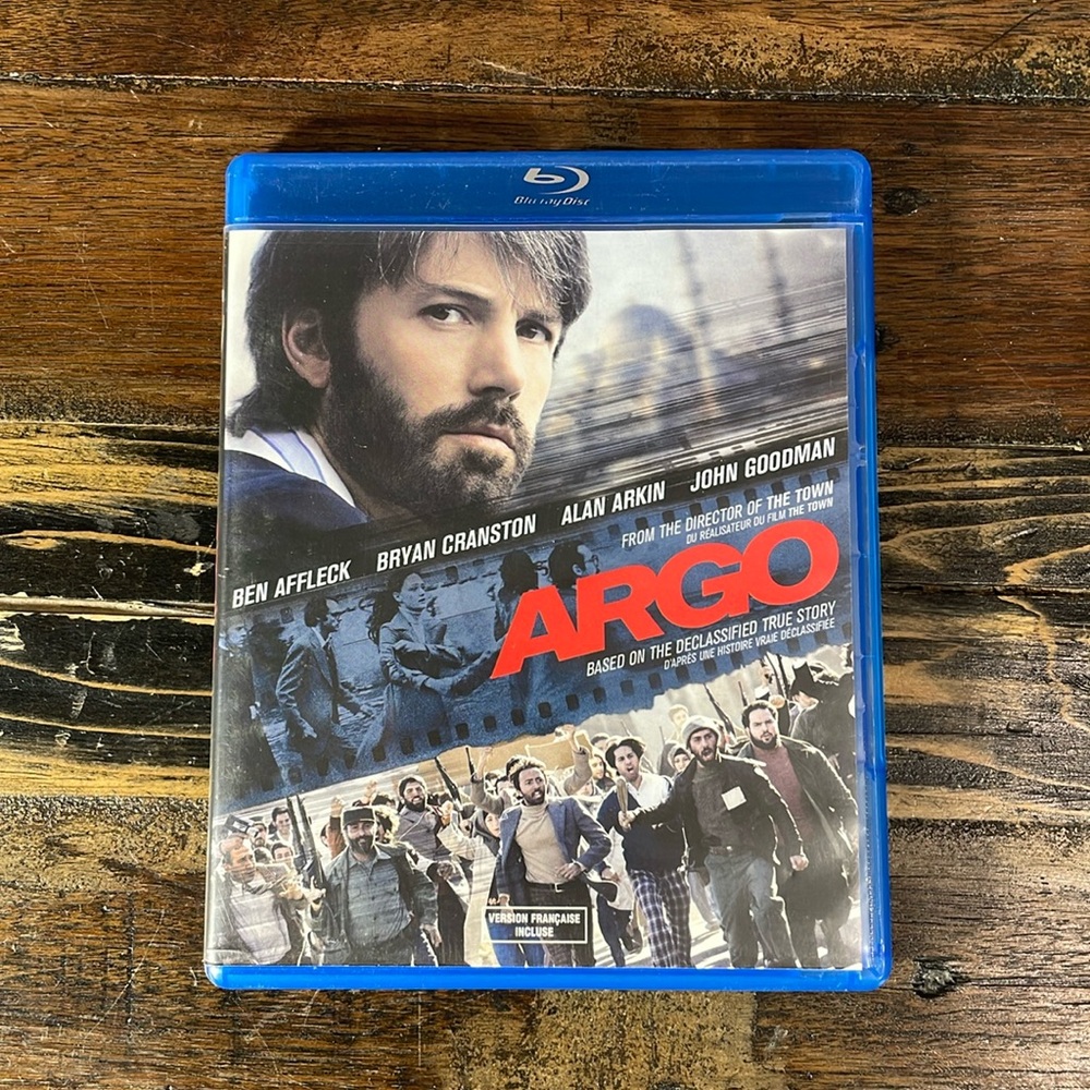 Argo DVD Blue Ray